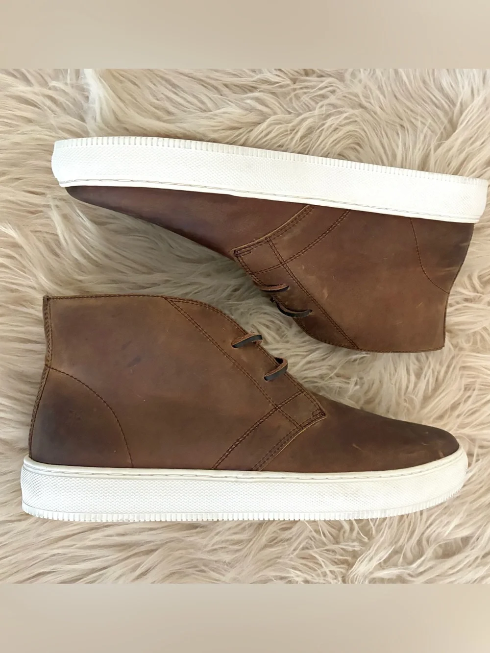 Frye NWOT Astor Leather Chukka Boots Men’s Sz 9.5